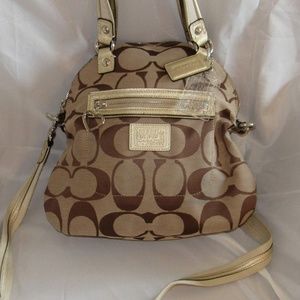 Light Brown Coach Crossbody Bag